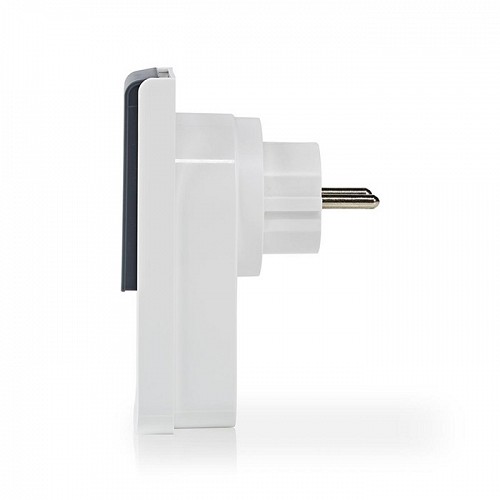 Wi-Fi Smart Plug εξωτερικού χώρου, 16Α, με μετρητή κατανάλωσης ενέργειας NEDIS WIFIPO120FWT