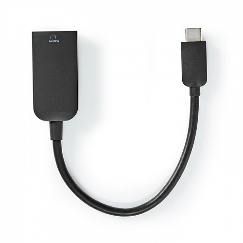 Μετατροπέας USB 3.2 Gen 1x1 Type-C αρσ. - HDMI θηλ., 0.20m NEDIS CCGP64652BK02