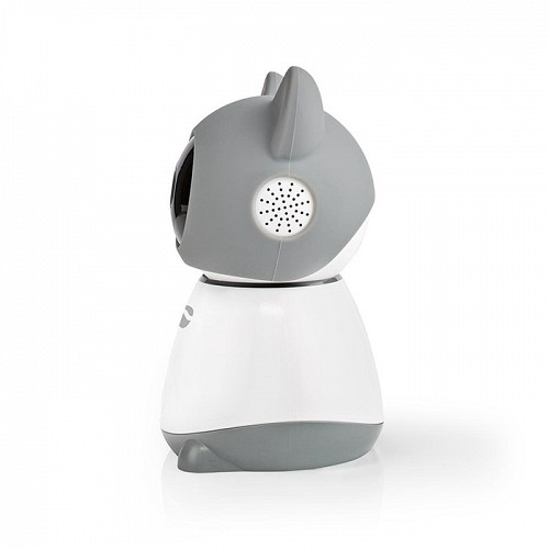 WiFi Smart IP camera Full HD 1080p, με λειτουργία Pan tilt και αισθητήρα θερμοκρασίας & υγρασίας NEDIS WIFICI30CGY