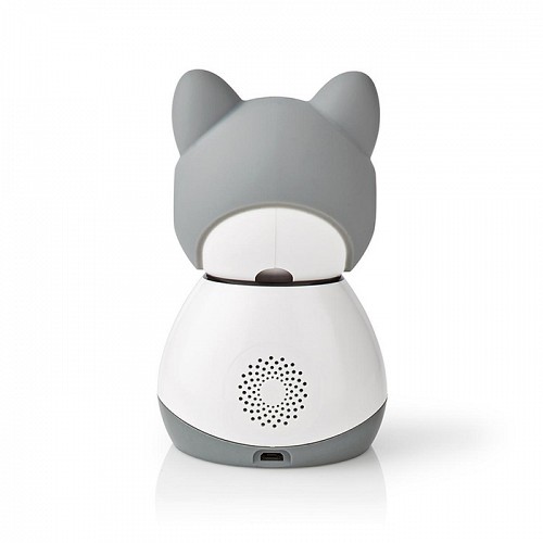 WiFi Smart IP camera Full HD 1080p, με λειτουργία Pan tilt και αισθητήρα θερμοκρασίας & υγρασίας NEDIS WIFICI30CGY
