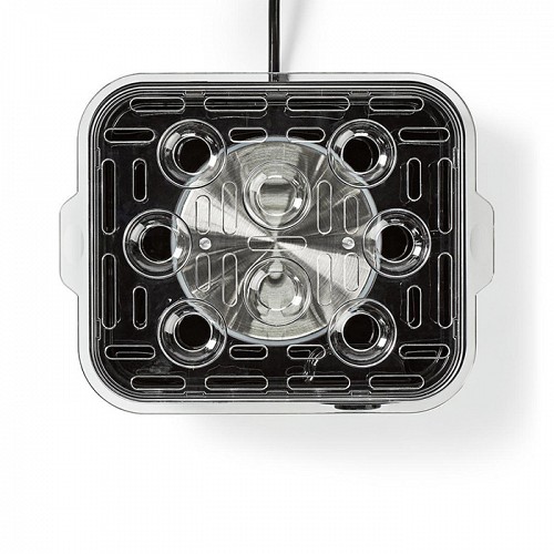 Ανοξείδωτος βραστήρας αυγών (1-8 αυγά), 500W NEDIS KAEB130EAL