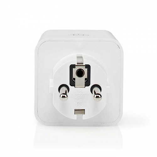 Wi-Fi Smart Plug με μετρητή κατανάλωσης ενέργειας, 3680W NEDIS WIFIP121FWT