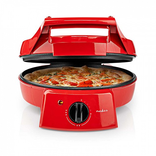 Παρασκευαστής πίτσας 30cm, 1800W NEDIS FCPM100FRD