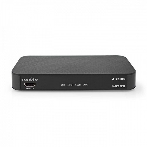 Ψηφιακός μετατροπέας HDMI σε 2x HDMI (eARC) + 1x HDMI ήχου, καθώς και σε έξοδο 3.5 mm kai TosLink NEDIS ACON3445AT
