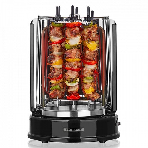 Ηλεκτρική κάθετη ψησταριά, 1400W HEINRICHS HDG 8687