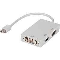 Αντάπτορας Mini DisplayPort σε DVI, VGA και HDMI VLMP 37465 W0.20