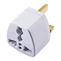 Universal αντάπτορας τροφοδοσίας Euro 2-pin σε 3 pin (αγγλικό) AKYGA AK-AD-59
