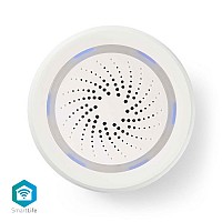 WiFi έξυπνη σειρήνα, 85dB NEDIS WIFISI10CWT