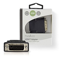 Αντάπτορας DVI-D 24+1p αρσ. - HDMI θηλ. με επίχρυσες επαφές NEDIS CVBW34912AT
