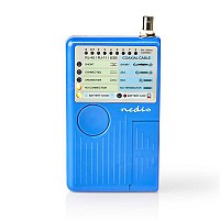 Πολυλειτουργικό tester καλωδίων δικτύου NEDIS NWCTM100BU
