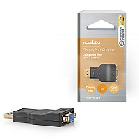 Αντάπτορας DisplayPort αρσ. σε VGA θηλ. με επίχρυσες επαφές NEDIS CCBW37935AT