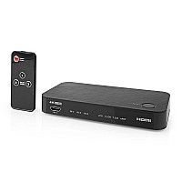 Ψηφιακός μετατροπέας HDMI σε TV HDMI (eARC) + Soundbar HDMI (eARC) + έξοδο 3.5 mm και TosLink NEDIS ACON3455AT