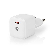 Universal φορτιστής USB-C 3.0A & PD20W, σε άσπρο χρώμα NEDIS WCMPD20W100WT