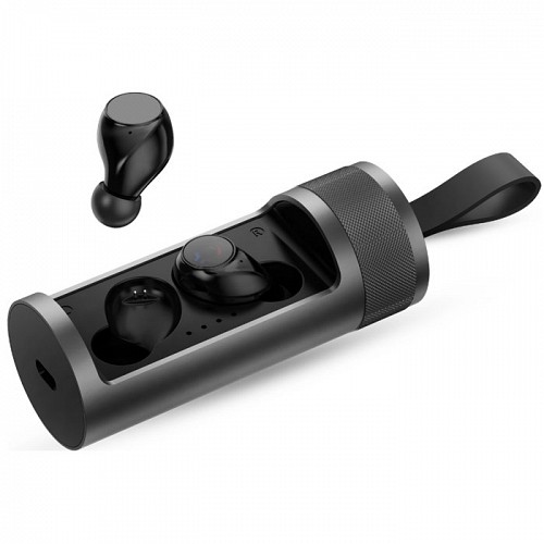 Bluetooth TWS ακουστικά με αλουμινένια θήκη φόρτισης NOD SOUNDTUBE