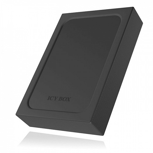 Εξωτερική θήκη αλουμινίου με write protection για HDD/SSD 2.5 SATA με σύνδεση USB 3.0 και προστατευτικό περίβλημα σιλικόνης ICY BOX IB-256WP