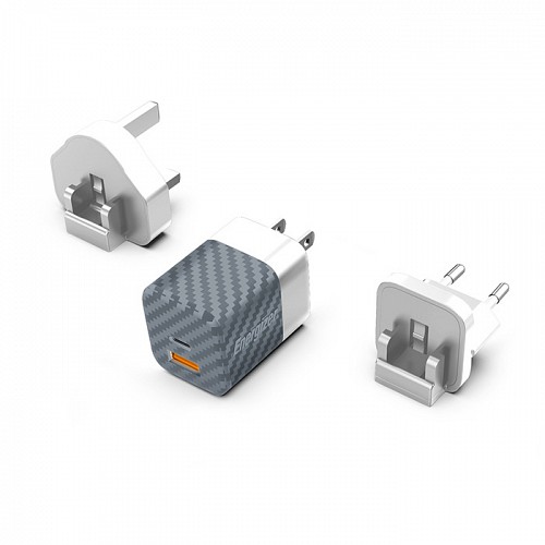 Universal φορτιστής με 2 εξόδους USB (1x USB-C & 1x USB-A) και power ENERGIZER A38QMU