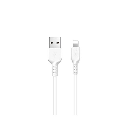 Hoco X20 cable USB A to Lightning 2,4A 1 m white