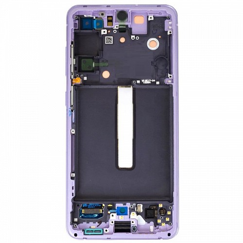 Samsung G990B Galaxy S21 FE - LCD display + Touch Unit Violet (Service Pack)