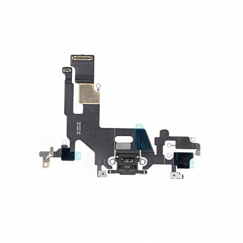 Charging Port Flex for iPhone 11 black (OEM)