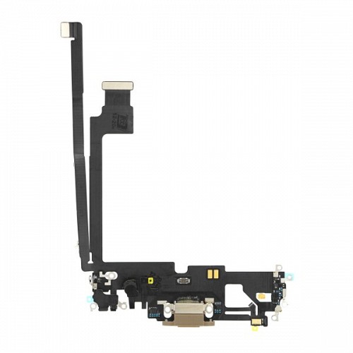 Charging Port Flex for iPhone 12 Pro Max gold