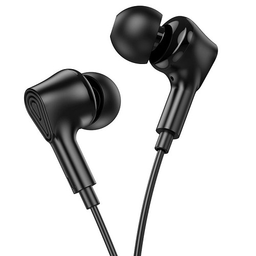 Wired earphones Jack 3,5mm Hoco M102 black
