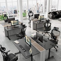 Γραφείο - Eureka Ergonomic® ERK-IOD-60B-V4 152.4x66x77εκ.