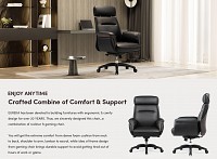 Καρέκλα Γραφείου - Eureka Ergonomic® ERK-OC-003-B Royal Black
