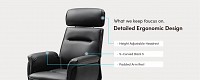 Καρέκλα Γραφείου - Eureka Ergonomic® ERK-OC-003-B Royal Black