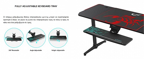 Gaming Αξεσουάρ Γραφείων - Eureka Ergonomic® ERK-AKB-02-V3-EU
