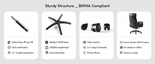 Καρέκλα Γραφείου - Eureka Ergonomic® ERK-OC-003-B Royal Black